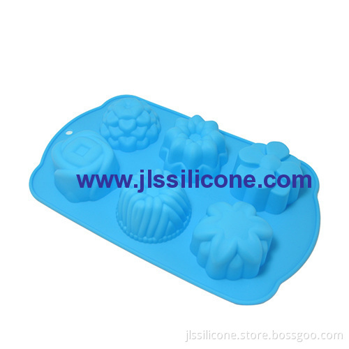 Pretty Flower Set Silicone Baking Cake Pans